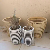 گلدان سفالی