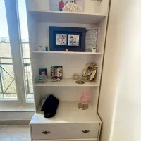 کتابخانه|کتابخانه، شلف، قفسه‌های دیواری|تهران, تجریش|دیوار