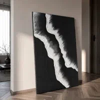 تابلو ساحل برجسته ابعاد۸۰×۱۲۰