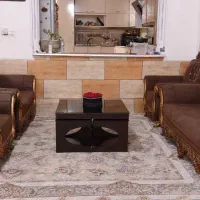 مبل سلطنتی قهوهای با کیفیت نشیمن راحت|مبلمان خانگی و میز عسلی|فسا, |دیوار