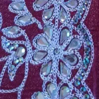 نگین زنی لباس