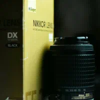 لنز تله‌فوتو Nikon AF-S DX 55-200mm f 4-5.6G ED VR|دوربین عکاسی و فیلم‌برداری|رشت, فلسطین|دیوار