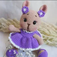 ۴عدد عروسک بافتنی