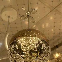 لوستر مدرن وارداتی  دکوراتیو طلایی|لوستر و چراغ آویز|تهران, امام زاده حسن|دیوار