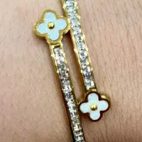 دستبند بنگل رنگ ثابت استیل ضد حساسیت|بدلیجات|تهران, نازی‌آباد|دیوار