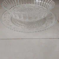 قاب بشقاب وکاسه کریستال اصل ژاپن