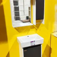 تولید و پخش ست کامل کابینت روشویی pvc