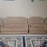 فروش ۲ دست مبل ۷ نفره|مبلمان خانگی و میز عسلی|فولادشهر, A3|دیوار