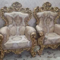 مبل نه نفره سلطنتی|مبلمان خانگی و میز عسلی|بروجرد, |دیوار