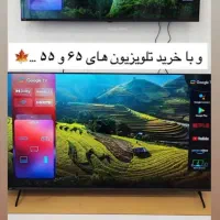 باخرید تلوزیون 65.55 ازماهدیه بگیرید|تلویزیون و پروژکتور|زاهدان, |دیوار