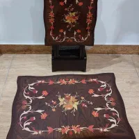 میز عسلی ۴ تایی تاشو چمدانی،چوب MDF پولیشی