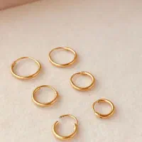 گوشواره طلا حلقه ای|جواهرات|تهران, شهرک ولیعصر شمالی|دیوار