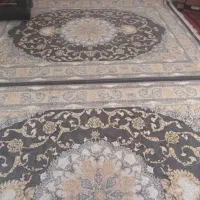 دو تخته فرش ۱۲متری گل برجسته طلاکوب سالم در حد نو|فرش|تهران, تهرانسر غربی|دیوار