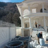 اجرای انواع نمای سیمانی و رومی