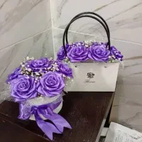 گل روبانی|گل مصنوعی|ماکو, |دیوار