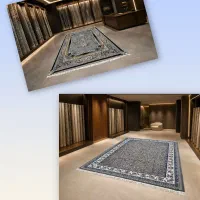 فرش کرم نسکافه ای/ طرح جدید ۱۲۰۰ شانه