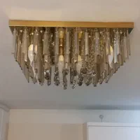 سه عدد لوستر سقفی