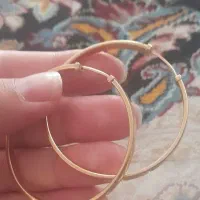 یک جفت گوشواره حلقه ای|جواهرات|فولادشهر, B5|دیوار