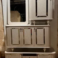 میز تلویزیون کنسول آینه جاکفشی MDF وکیوم|میز تلویزیون|پرند, فاز ۰|دیوار