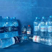 مراسم تشیبع آبمعدنی آب آشامیدنی برای موکب