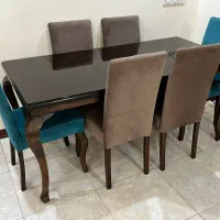 میز غذا خوری 6 نفره|میز و صندلی غذاخوری|فردیس, شهرک راه آهن|دیوار