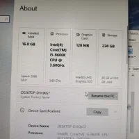 سیستم کامپیوتر i5-8600k