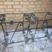 میز فرفورژه باتخته|بوفه، ویترین، کنسول|آبادان, |دیوار