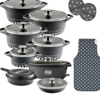 سرویس ۲۲ پارچه قابلمه ایتالیایی MGS