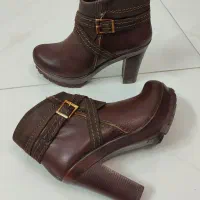 نیم بوت چرم اصل سایز 38|کیف، کفش، کمربند|ورامین, ورامین|دیوار