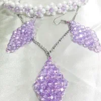 ست گوشواره، گرنبند و تل|بدلیجات|یاسوج, |دیوار