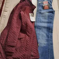 شلوار جین و کاپشن بارونی