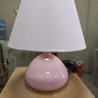 آباژور فانتزی کوچک در۴رنگ سفید قهوه ای  صورتی طوسی|چراغ خواب و آباژور|تهران, سید خندان (جلفا)|دیوار