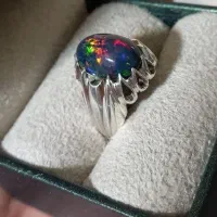 انگشتر اپال پایه فدیوم