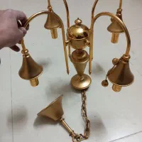 ۲ عدد لوستر نو طلایی