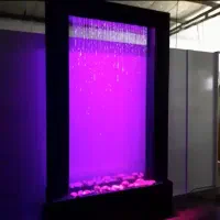 انواع نازل استیل پرده ایی بارانی شیشه ایی و استخری|مصالح و تجهیزات ساختمان|یزد, |دیوار