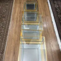 ست باکس شیشه ای ۴ عدد بله برون