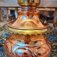 سماور مسی برنجی قدیمی نو آکبند