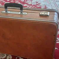 چمدان چرمی قدیمی|کیف، کفش، کمربند|مشهد, گوهرشاد|دیوار