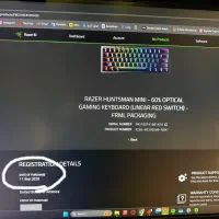 Razer Huntsman mini - Optical linear red switch|قطعات و لوازم جانبی رایانه|تهران, مشیریه|دیوار