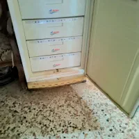 یخچال و فریزر البرز دو در سالم و تمیز