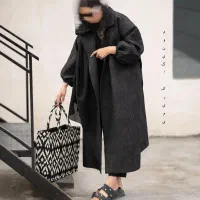 مانتو ژاکارد مزونی مشکی شیک