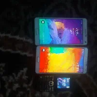 گوشی مبایل سامسونگnot4وnot3در حد نو