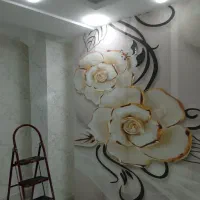 نصاب کاغذ دیواری و پوستر،نصب،ترمیم،تعویض|خدمات پیشه و مهارت|شیراز, تاچارا|دیوار