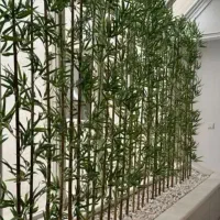 برگ خیزران بامبو چوب بامبو|صنایع دستی و سایر لوازم تزئینی|قزوین, |دیوار