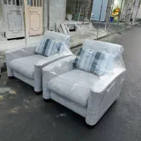 مبل راحتی تخت خواب شو هشت نفره مناسب جهیزیه|مبلمان خانگی و میز عسلی|کرج, شیخ آباد|دیوار