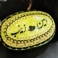 حکاکی هندوانه و کدو + میوه آرایی شب یلدا|خدمات پذیرایی، مراسم|تهران, شادآباد|دیوار