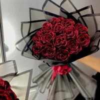 دسته گل روبانی( ولنتاین ،تولد، هدیه)