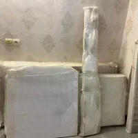 ست تخت کودک و نوجوان تخت دونفره با پاتختی|تخت و سرویس خواب|خاوران, |دیوار