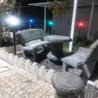 صندلی و نیمکت و کبابپز بتنی