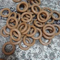 ۴۰ گیره پرده حلقه ای کاملا سالم